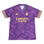 21/22 Real Madrid Purple Classic Mens Soccer Jersey
