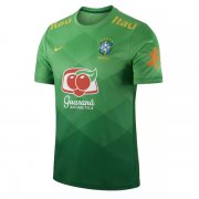 2022 Brazil Green Soccer Training Jersey Mens