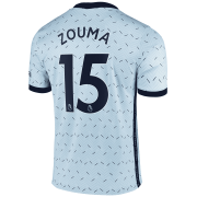 20/21 Chelsea Away Light Blue Man Soccer Jersey Zouma #15