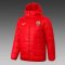 2020-21 Barcelona Red Man Soccer Winter Jacket