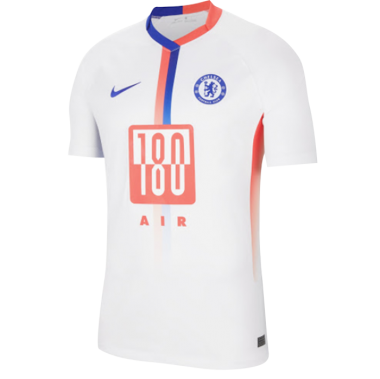 20/21 Chelsea Fourth Away White Man Soccer Jersey