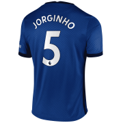 20/21 Chelsea Home Blue Man Soccer Jersey Jorginho #5