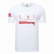 2021 Welcome to Manchester United Ronaldo White T-Shirt Mens