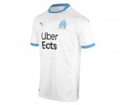 20/21 Olympique de Marseille Home White Man Soccer Jersey