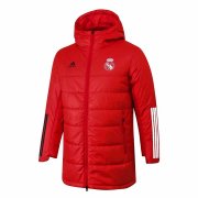 2020-21 Real Madrid Red Man Soccer Winter Jacket