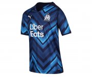 21/22 Olympique Marseille Away Mens Soccer Jersey