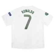 (Retro Ronaldo #7) 2012 Portugal Away Soccer Jersey Mens