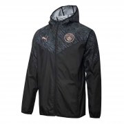 21/22 Manchester City Black All Weather Windrunner Jacket Man