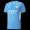 (Player Version) 21/22 Manchester City Home Mens Soccer Jersey