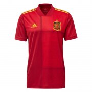 2020 Spain Home Soccer Jersey Man