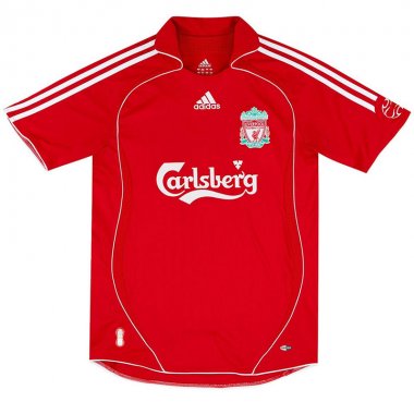 (Retro) 2006-2007 Liverpool Home Soccer Jersey Mens