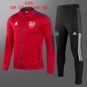 21/22 Arsenal Red Soccer Training Suit (Jacket + Pants) Kids