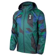 21/22 Tottenham Hotspur Green All Weather Windrunner Jacket Man
