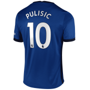 20/21 Chelsea Home Blue Man Soccer Jersey Pulisic #10