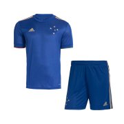 21/22 Cruzeiro Home Soccer Kit (Jersey + Short) Kids