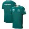 Aston Martin Cognizant F1 Official Team 2021 Green Soccer T-Shirt Man