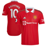 (Rashford #10 Player Version) 22/23 Manchester United Home Soccer Jersey Mens