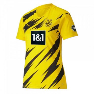 20/21 Borussia Dortmund Home Yellow Womens Soccer Jersey