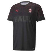 20/21 AC Milan x BALR Signature Black Men Soccer Traning Jersey