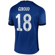 20/21 Chelsea Home Blue Man Soccer Jersey Giroud #18
