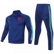 21/22 Barcelona Blue II Soccer Training Suit (Jacket + Pants) Man