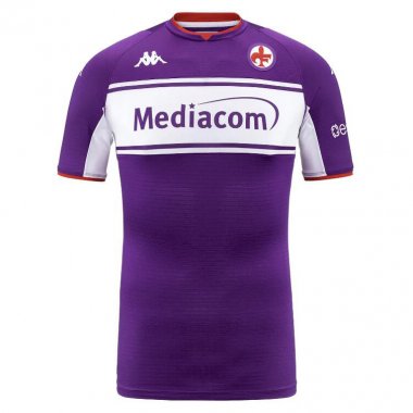 21/22 ACF Fiorentina Home Mens Soccer Jersey