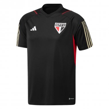 (Pre Match) 23/24 Sao Paulo FC Black Soccer Training Jersey Mens