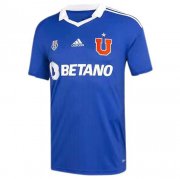 2022 Universidad de Chile Home Blue Soccer Jersey Mens