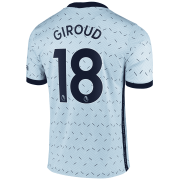 20/21 Chelsea Away Light Blue Man Soccer Jersey Giroud #18